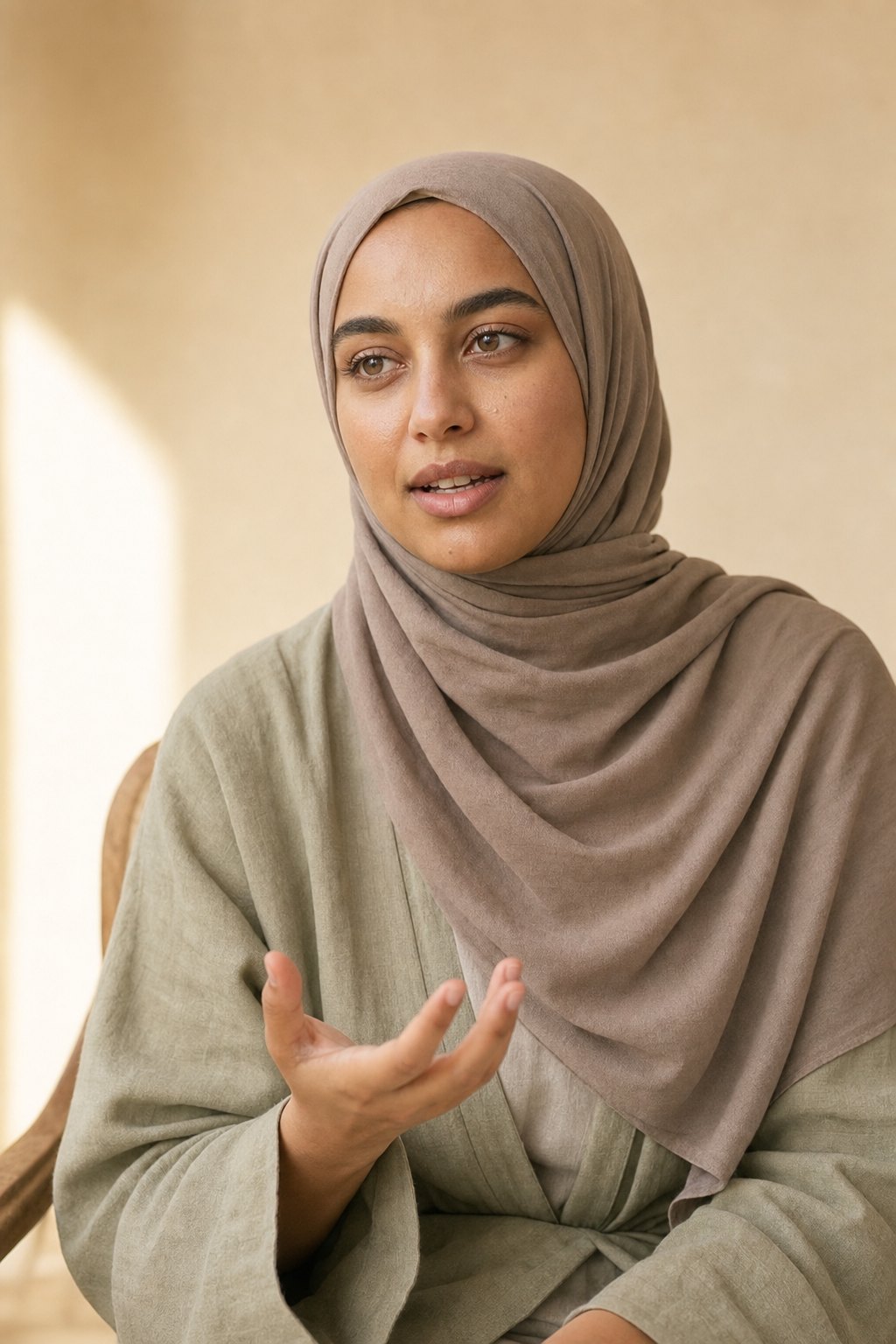 Aaliyah, founder of Tayyib Skincare
